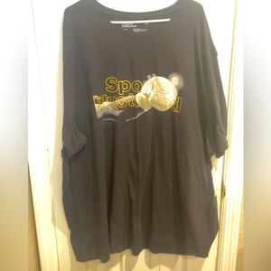 NEW! Sports Illustrated 4XL black tshirt